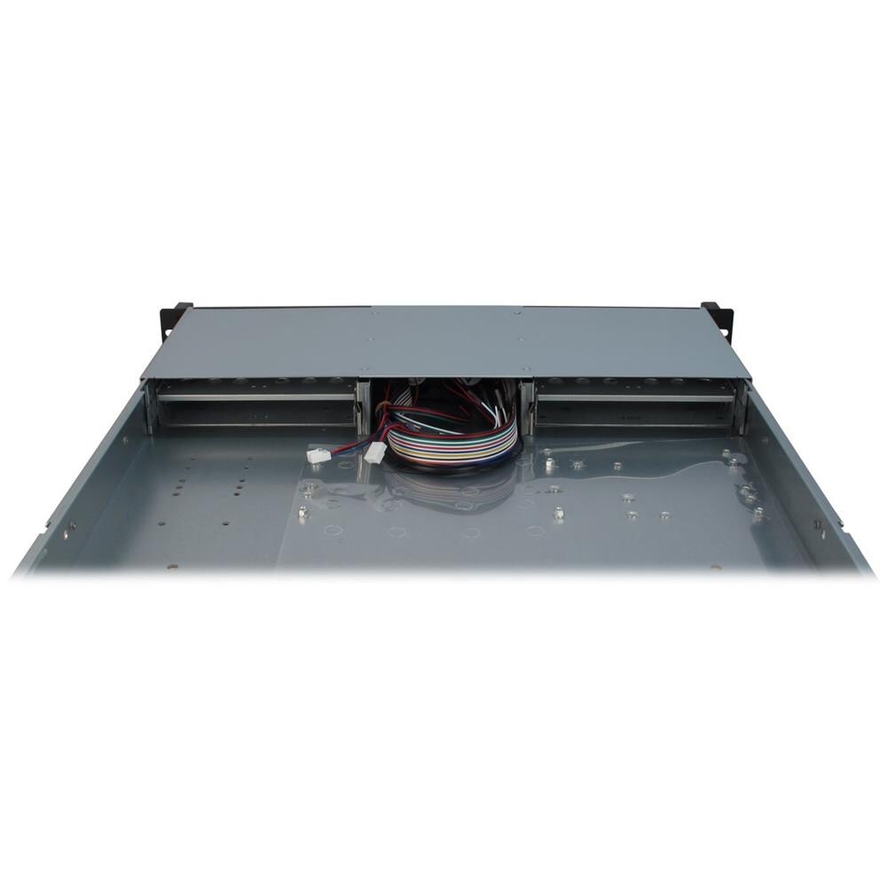 IPC 1U-10248, Portabagagli, Server, Acciaio, ATX, Micro-ATX, Mini-ITX, HDD, Rete, Potenza, 2x 40mm - Foto 2